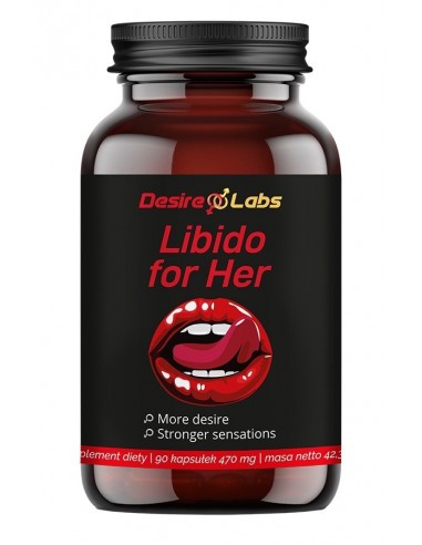Libido for her™ - 90 kaps. - Zwiększenie libida i potencji u kobiet - 1