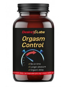 Orgasm Control™ 90 kaps. - Dłuższa i mocniejsza erekcja - 1