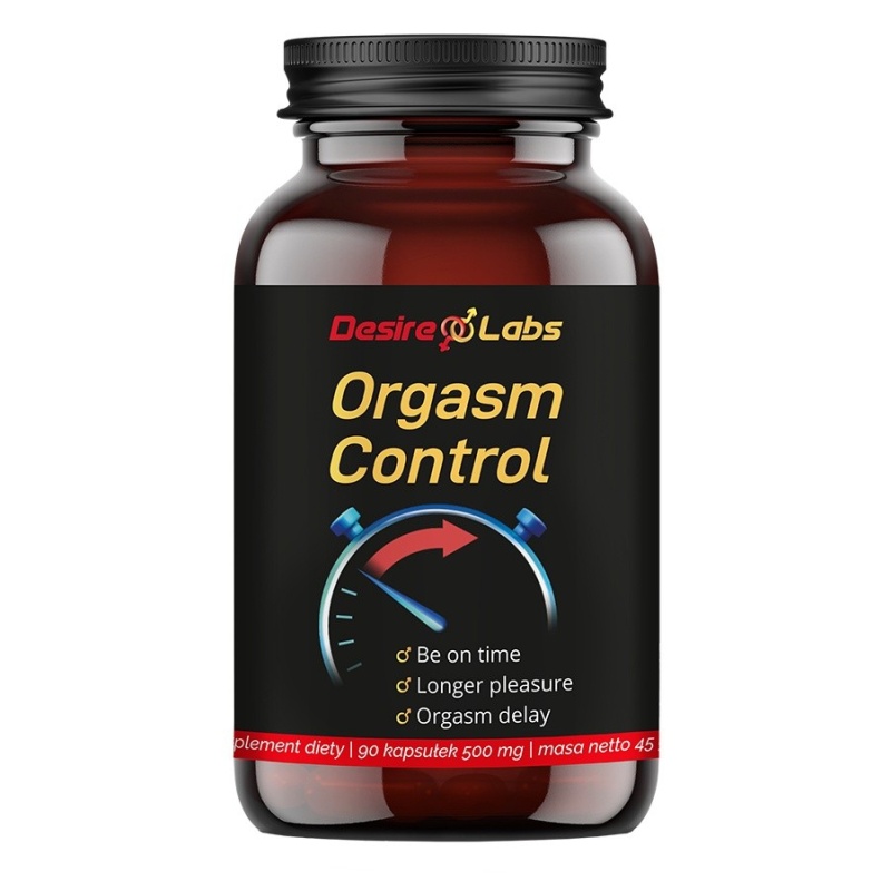 Mocna i twarda erekcja Orgasm Control™ 90 kaps. - 1