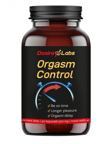 Orgasm Control™ 90 kaps. - Dłuższa i mocniejsza erekcja - 1