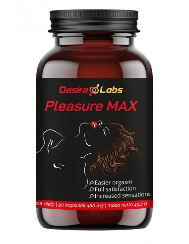 Pleasure Max™ - 90 kaps. - Zwiększenie libida i potencji u kobiet - 1