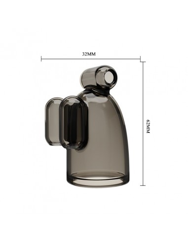 Wibrująca nakładka na palec BAILE - Vibrating Cristal CAP III - Nakładki na palce - 6