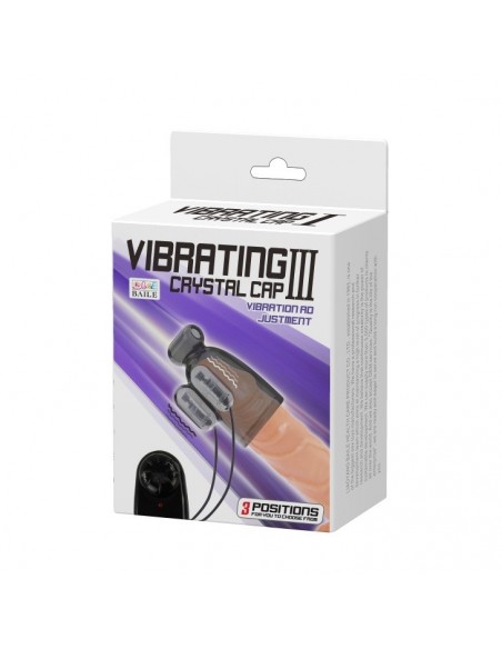 Wibrująca nakładka na palec BAILE - Vibrating Cristal CAP III - Nakładki na palce - 8