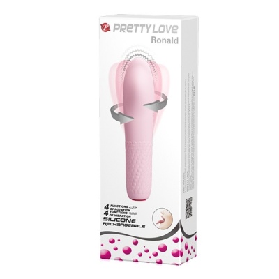 Wibrator Burke rotacyjny z wibracjami i funkcją pamięci – 24 cm - 1 2