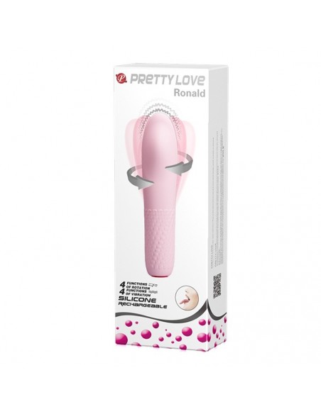 Wibrator Ronald 4 Fiunctions Pink - Wibratory Klasyczne - 2
