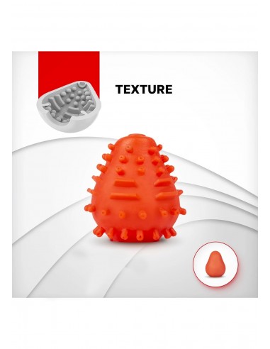 Gegg Masturbator Czerwony - Masturbatory i Sztuczne pochwy - 6