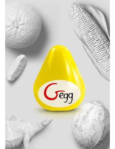 Gegg Masturbator Żółty - Masturbatory i Sztuczne pochwy - 7