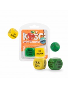 Kości imprezowe - super chłopaka - różne kolory - Gry imprezowe, alkoholowe - 1
