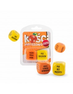 Kości imprezowe - super dziewczyny - różne kolory - Gry imprezowe, alkoholowe - 1