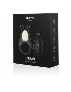 Pierścień na Penisa z wibracją Inty Toys - Crave - Pierścienie erekcyjne wibrujące - 1 2