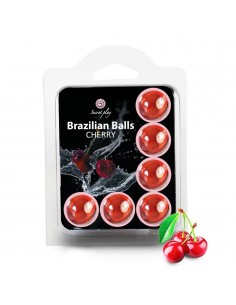 Brazylijskie kulki do masażu Cherry 6 szt. - Olejki i żele do masażu - 1