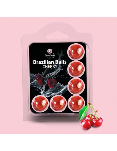 Brazylijskie kulki do masażu Cherry 6 szt. - Olejki i żele do masażu - 3