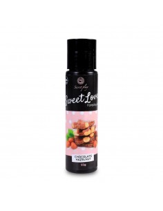 Jadalny żel intymny Sweet Love Chocolate Hazelnut 60 ml - Lubrykanty do seksu oralnego - 1 2