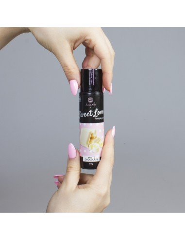Jadalny żel intymny Sweet Love White Chocolate 60 ml - Lubrykanty do seksu oralnego - 3