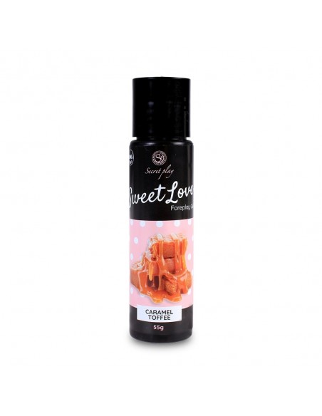 Jadalny żel intymny Sweet Love Caramel Toffee 60 ml - Lubrykanty do seksu oralnego - 2