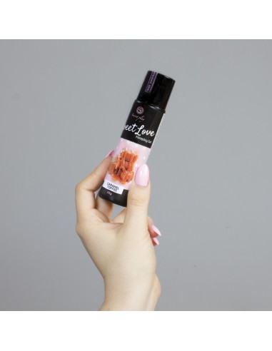 Jadalny żel intymny Sweet Love Caramel Toffee 60 ml - Lubrykanty do seksu oralnego - 3