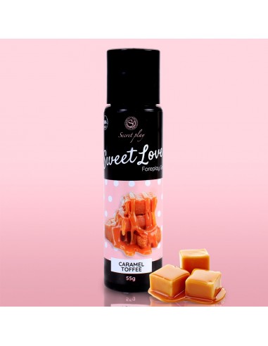 Jadalny żel intymny Sweet Love Caramel Toffee 60 ml - Lubrykanty do seksu oralnego - 4