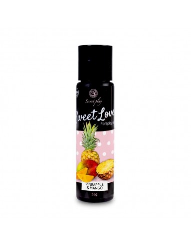 Jadalny żel intymny Sweet Love Mango / Pineapple 60 ml - Lubrykanty do seksu oralnego - 2