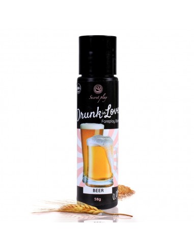 Jadalny żel intymny Drunk in Love Beer Balm 60 ml - Lubrykanty do seksu oralnego - 1