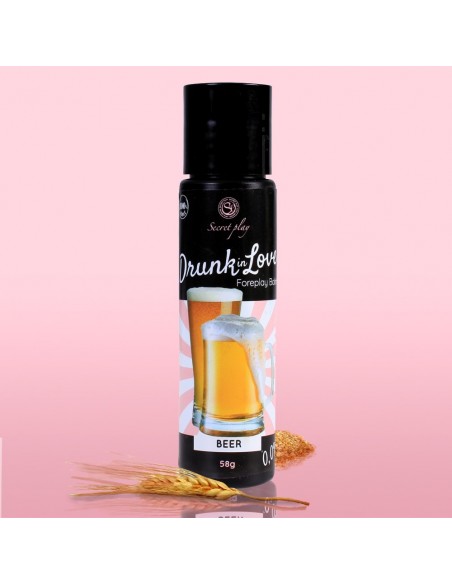 Jadalny żel intymny Drunk in Love Beer Balm 60 ml - Lubrykanty do seksu oralnego - 4