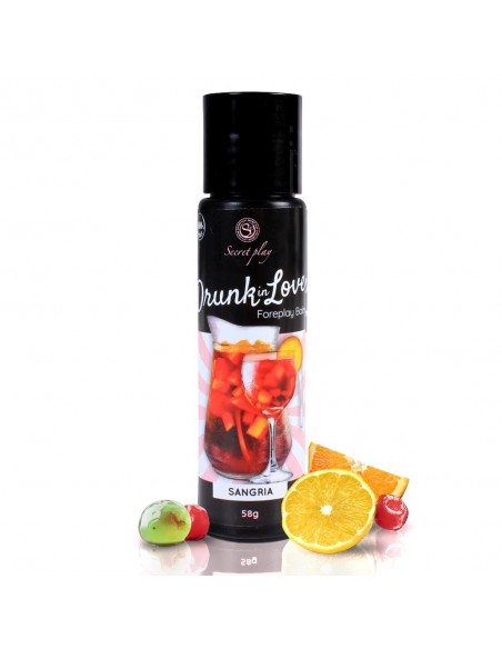 Jadalny żel intymny Drunk in Love Sangria Balm 60 ml - Lubrykanty do seksu oralnego - 1