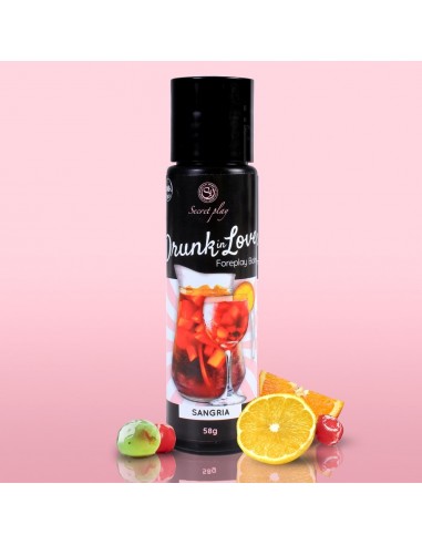Jadalny żel intymny Drunk in Love Sangria Balm 60 ml - Lubrykanty do seksu oralnego - 4