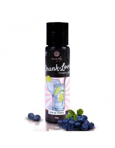 Jadalny żel intymny Drunk in Love Gin / Tonic Balm 60 ml - Lubrykanty do seksu oralnego - 1