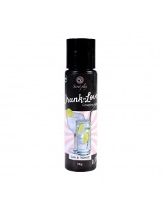 Jadalny żel intymny Drunk in Love Gin / Tonic Balm 60 ml - Lubrykanty do seksu oralnego - 1 2