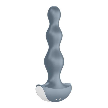 Wibrator analny Satisfyer Lolli-Plug 2 (Ice Blue) - 2 silniki, 12 programów, długość 13,9 cm - 3