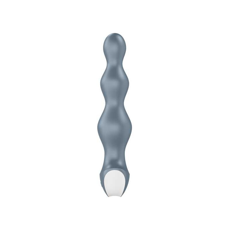 Wibrator analny Satisfyer Lolli-Plug 2 (Ice Blue) - 2 silniki, 12 programów, długość 13,9 cm - 4