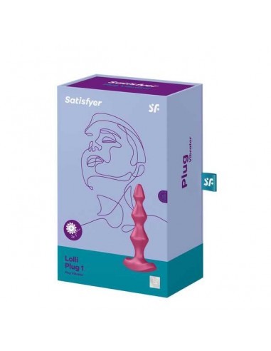 Wibrujący korek analny Lolli-Plug 1 Berry - Kulki i korki analne wibrujące - 5