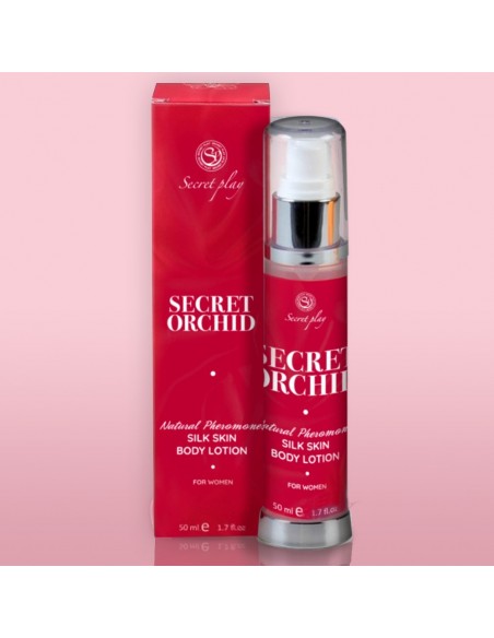 Jedwabny balsam do ciała Secret Orchid 50 ml - Olejki i żele do masażu - 3