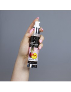 Olejek Do Masażu Peach / Sparkling Wine Massage Oil 50 ml - Olejki i żele do masażu - 1 2