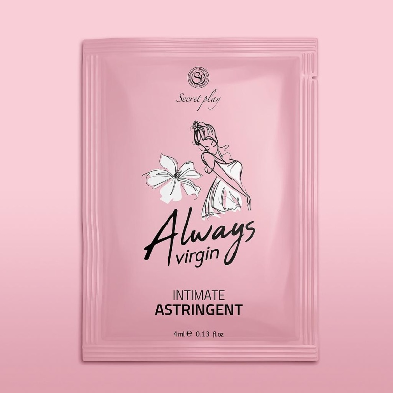 Stymulujący żel intymny Always Virgin Intimate Astringent 4 ml - 3