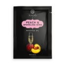 Olejek Do Masażu Peach / Sparkling Wine Massage Oil 10 ml - 1