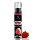 Olejek Do Masażu Strawberry / Cream Hot Effect Kissable Lubricant 50 ml - 1