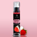 Olejek Do Masażu Strawberry / Cream Hot Effect Kissable Lubricant 50 ml - 3
