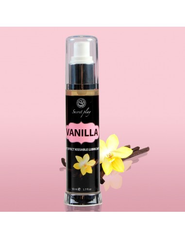 Olejek Do Masażu Vanilla Hot Effect Kissable Lubricant 50 ml - Olejki i żele do masażu - 3