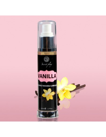 Olejek Do Masażu Vanilla Hot Effect Kissable Lubricant 50 ml - Olejki i żele do masażu - 3