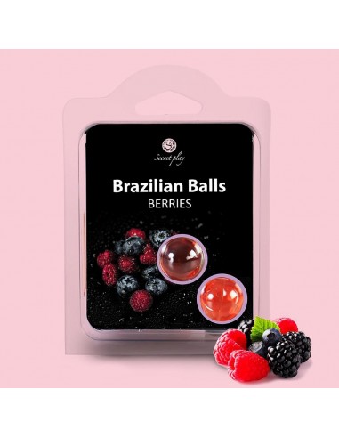 Brazylijskie kulki do masażu Berries 2 szt. - Olejki i żele do masażu - 3