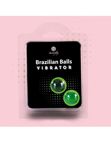 Brazylijskie kulki do masażu Vibrator 2 szt. - Olejki i żele do masażu - 3