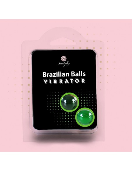 Brazylijskie kulki do masażu Vibrator 2 szt. - Olejki i żele do masażu - 3