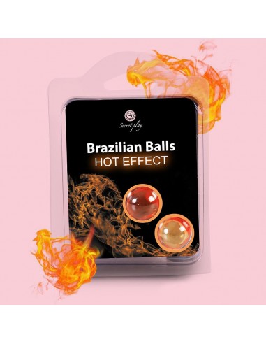 Brazylijskie kulki do masażu Hot Effect 2 szt. - Olejki i żele do masażu - 3