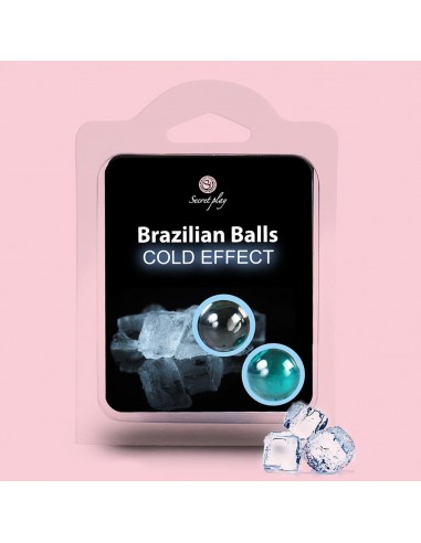 Brazylijskie kulki do masażu Cold Effect 2 szt. - Olejki i żele do masażu - 3