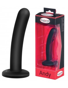 Sztuczny penis Malesation Andy Dildo Black - Dilda silikonowe - 1