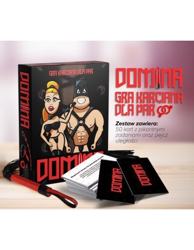 Gra Erotyczna BDSM Domina + Pejcz - Gry erotyczne - 1