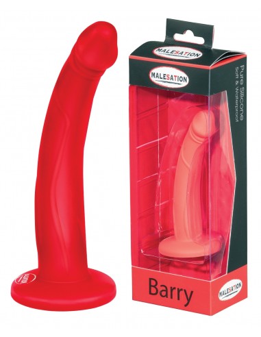 Sztuczny penis Malesation Barry Dildo Red - Dilda silikonowe - 1