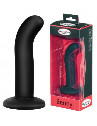 Sztuczny penis Malesation Benny Dildo Black - Dilda silikonowe - 1
