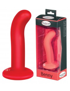 Sztuczny penis Malesation Benny Dildo Red - Dilda silikonowe - 1