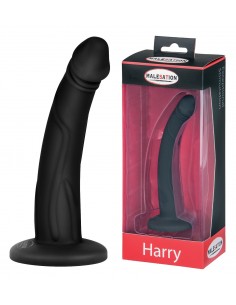 Sztuczny penis Malesation Harry Dildo Black - Dilda silikonowe - 1